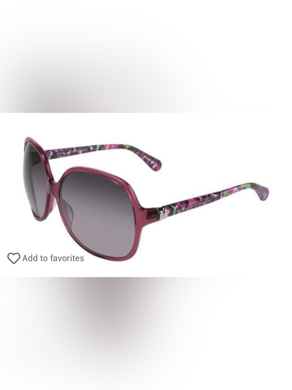 Diane Von Furstenberg DVF522S Sunglasses.
Red Gradient Lens Sunglasses